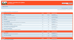 Desktop Screenshot of forum.autochtones.ca